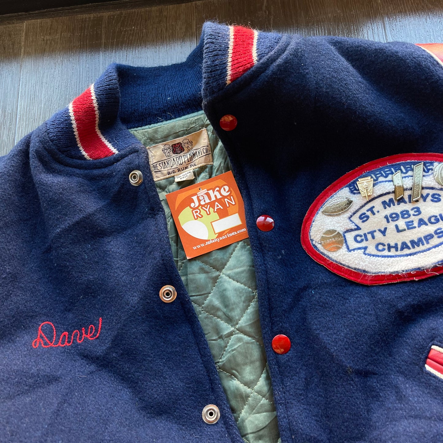 1983 VARSITY LETTERMAN'S JACKET